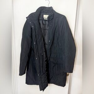 Universal Thread Black Water Resistant Jacket